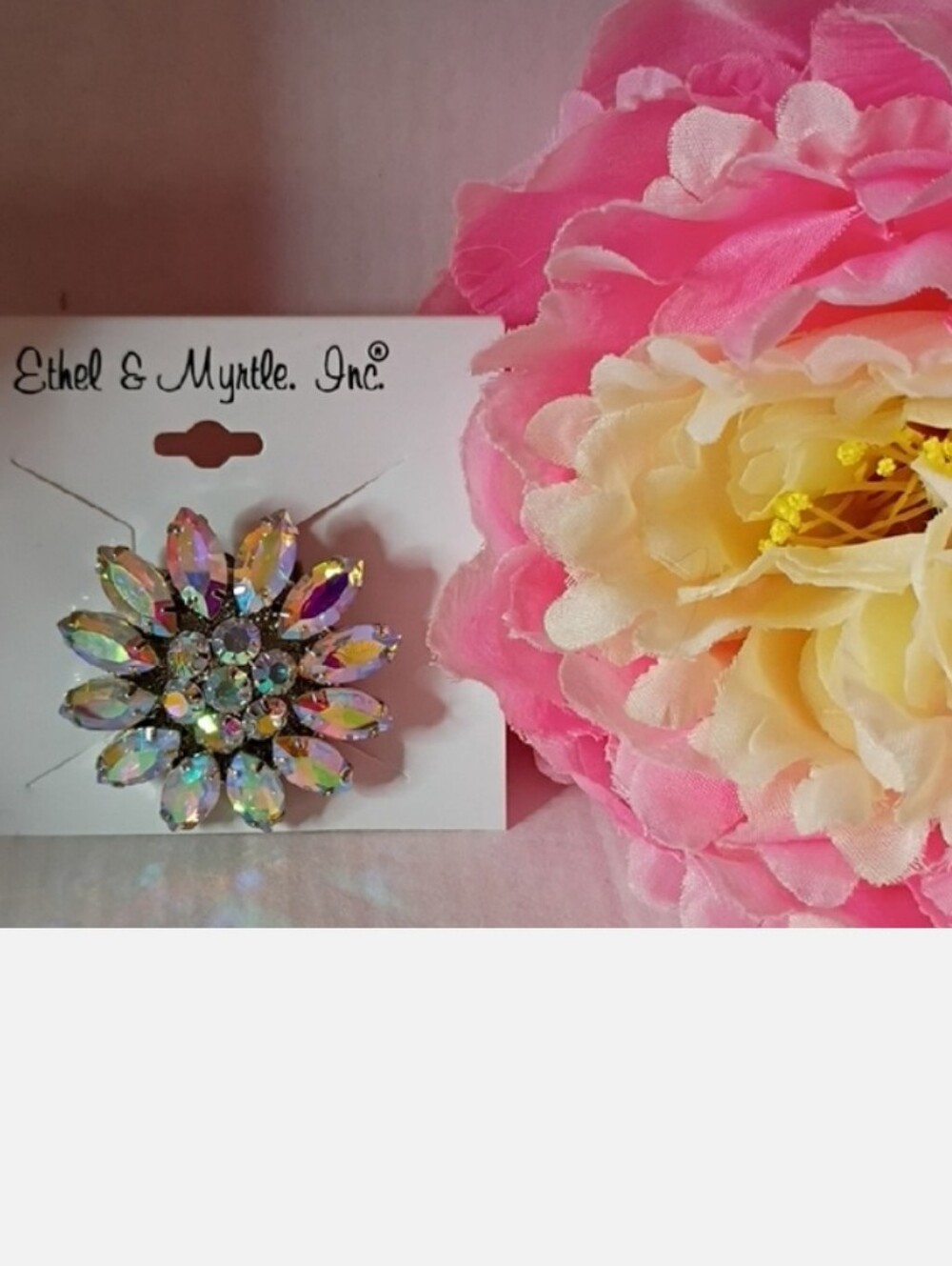 Aurora Borealis Fashion Brooch
